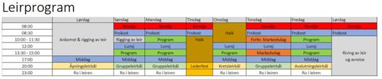 Kragenes program