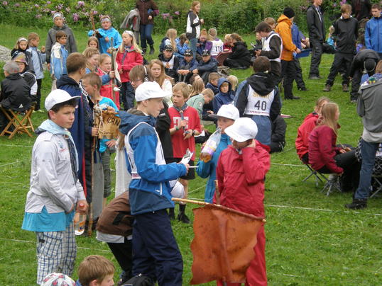 spendt før start